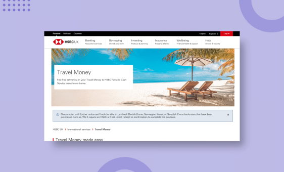 Review HSBC UK Travel Money