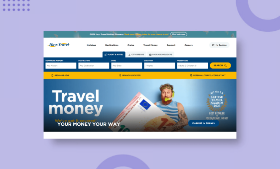 Review Hays Travel Travel Money