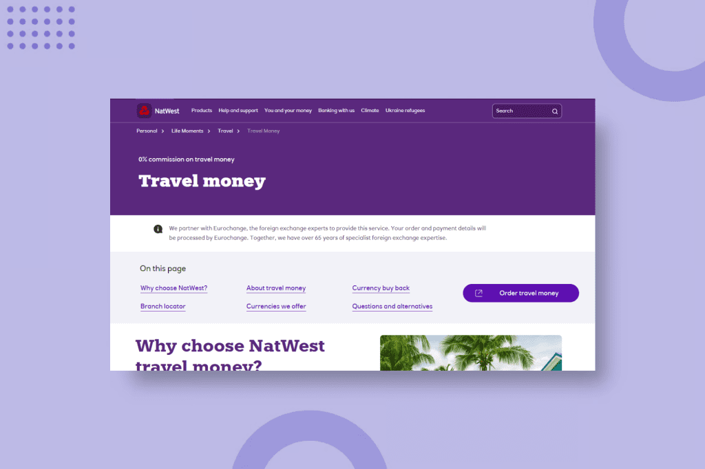 Review NatWest Travel Money